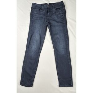 PAIGE Verdugo Crop Jeans Womens 28 Blue Skinny Stretch Mid Rise Denim